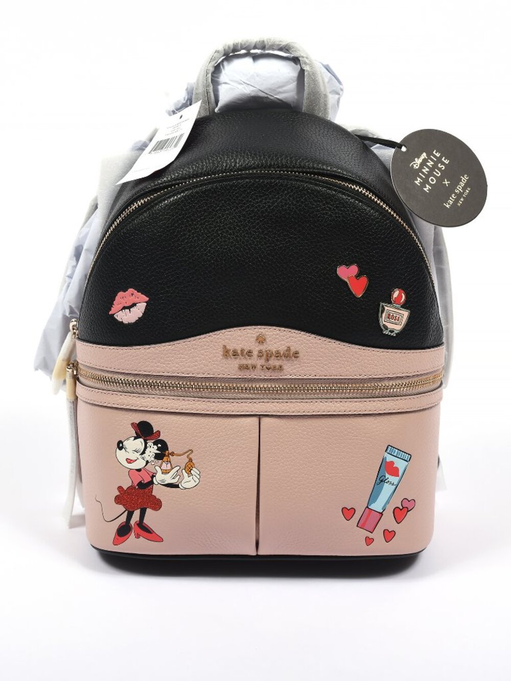 Kate Spade Disney Minnie Mouse Medium Backpack WKR00214 NWT Leather Limited
